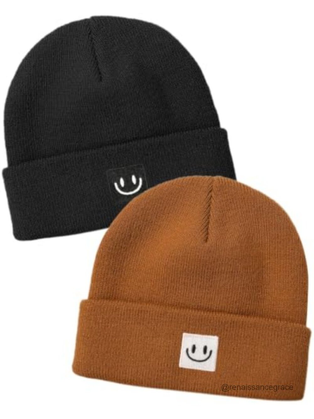 Baby Beanie Toddler Winter Hat Double Pack Knit Skull Cap Warm